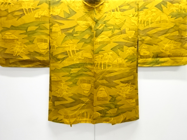 未使用品　家屋模様羽織